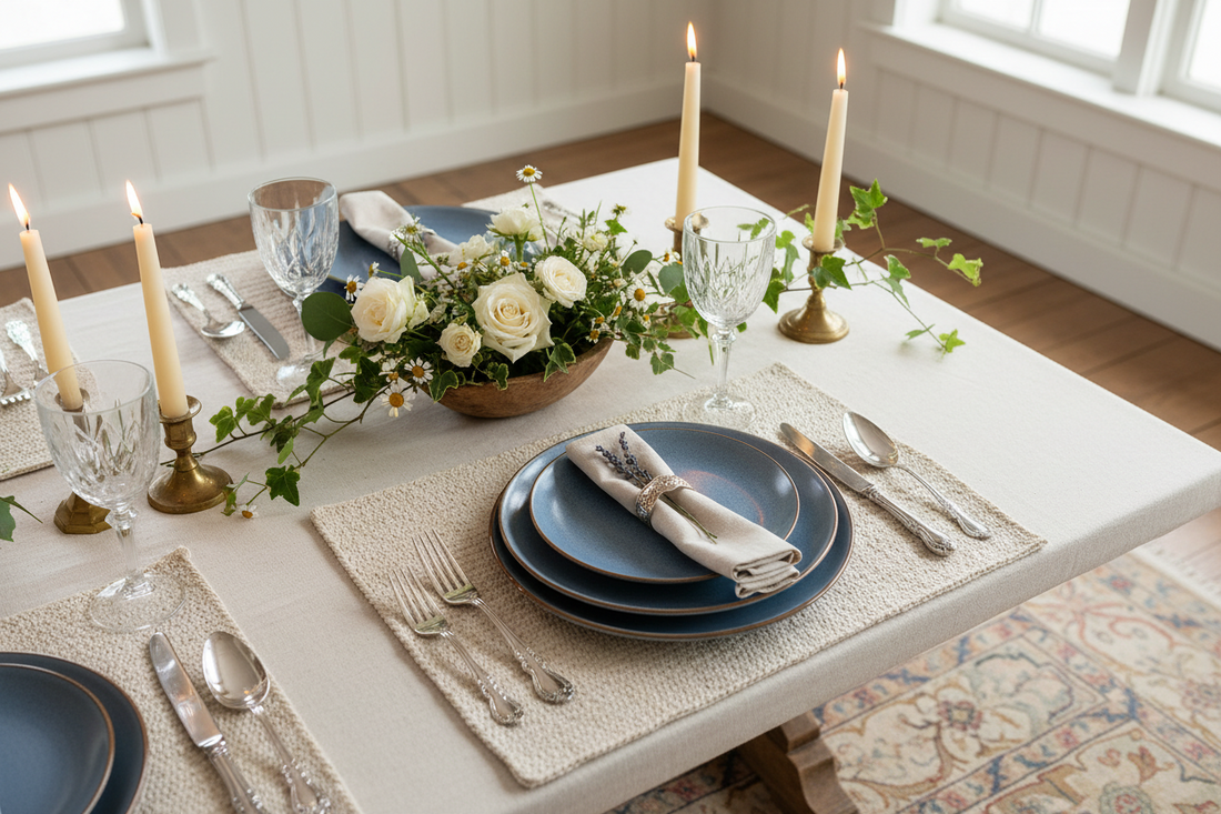 Set de table ou nappe : comment choisir selon votre style de vie ?