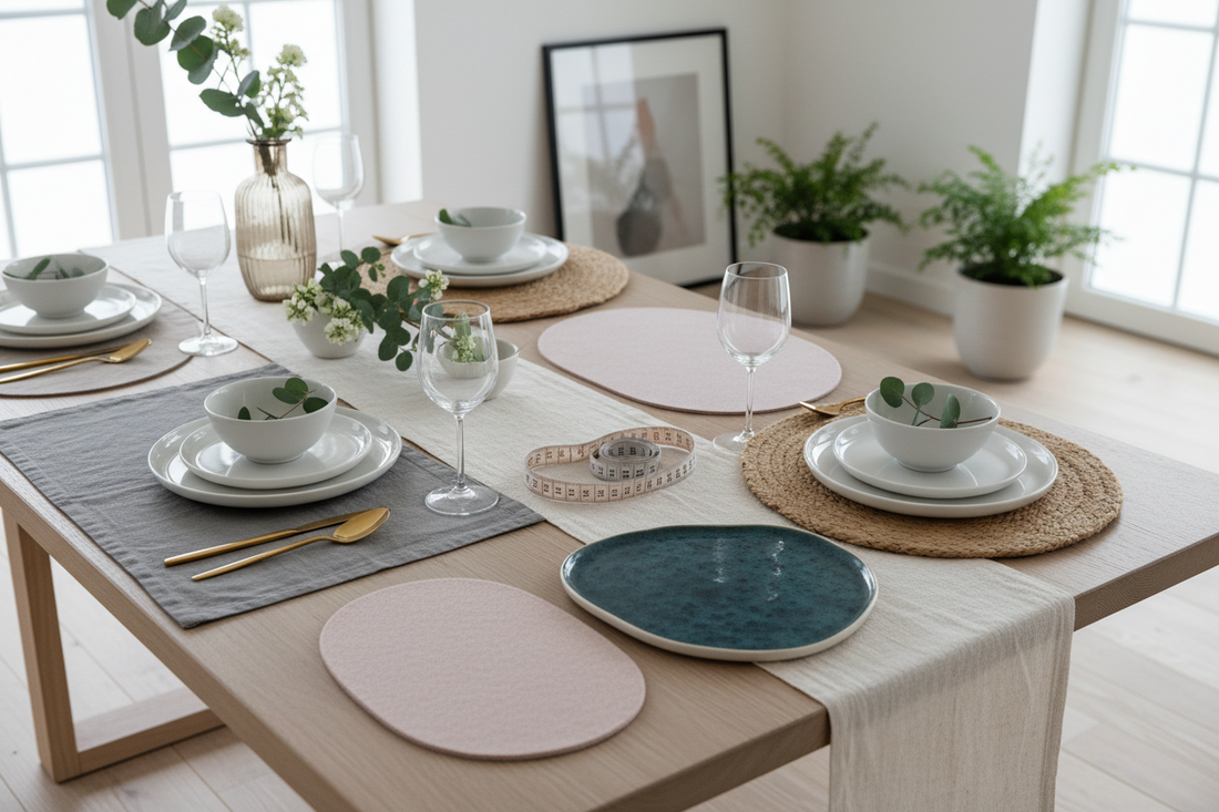 Quelle taille de set de table choisir selon sa table ? | Joli Set de Table