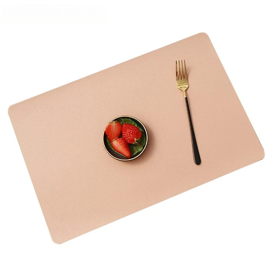 Set de table en simili cuir Luxe