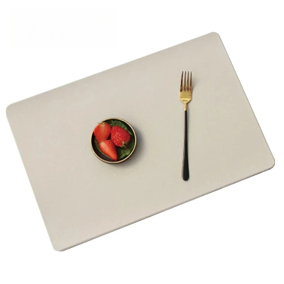 Set de table en simili cuir Luxe