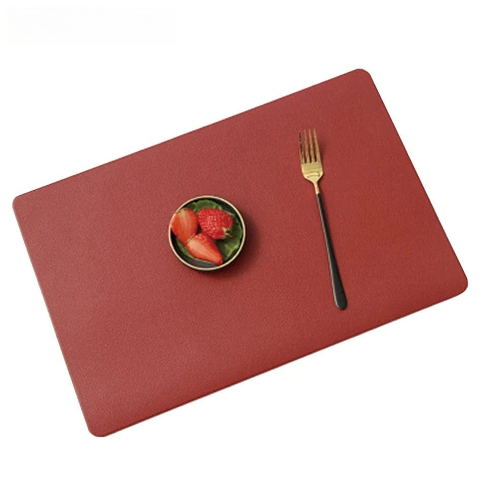 Set de table en simili cuir Luxe