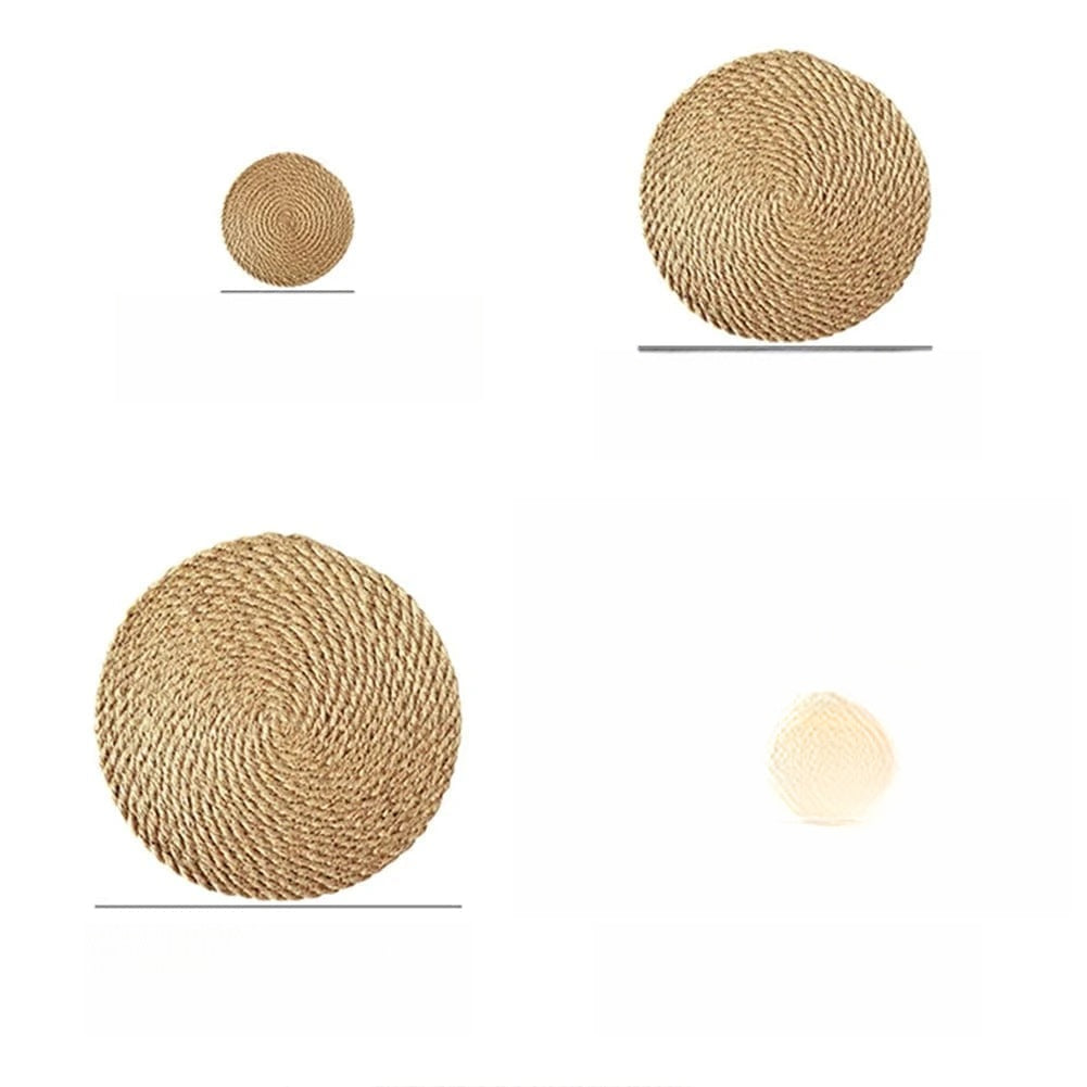 Set de table paille ovale Simple