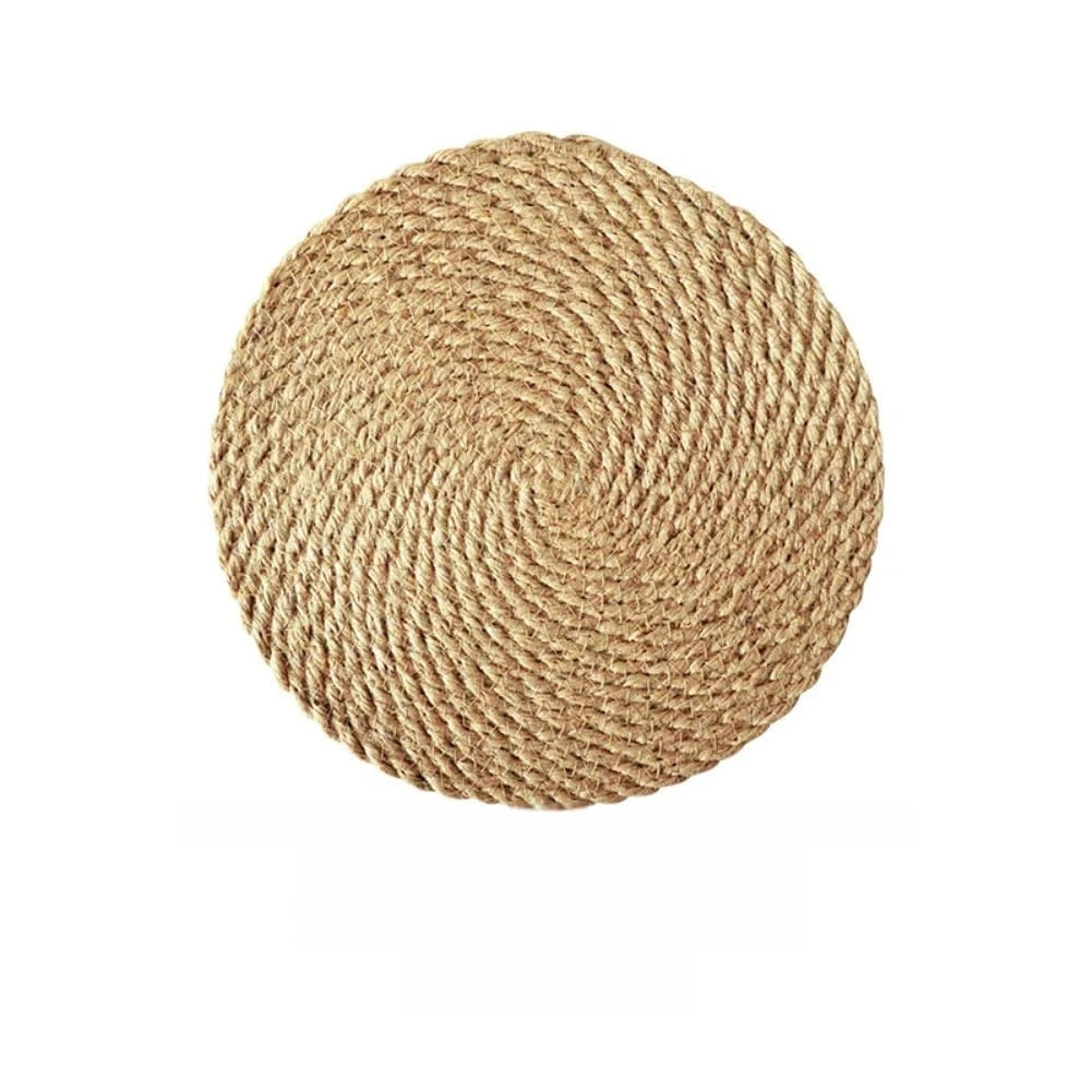 Set de table paille ovale Simple