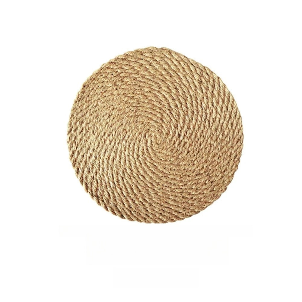 Set de table paille ovale Simple