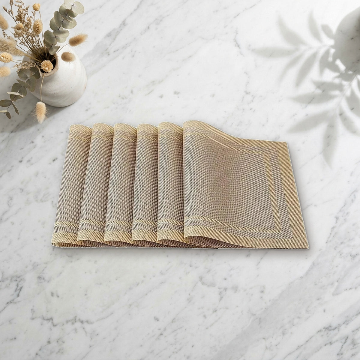 Lot de set de table plastique noël