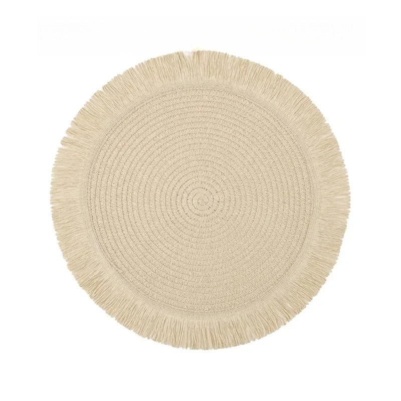 Set de table tressé rond