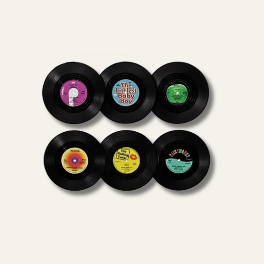 Disque vinyle en set de table | Dessous de verre