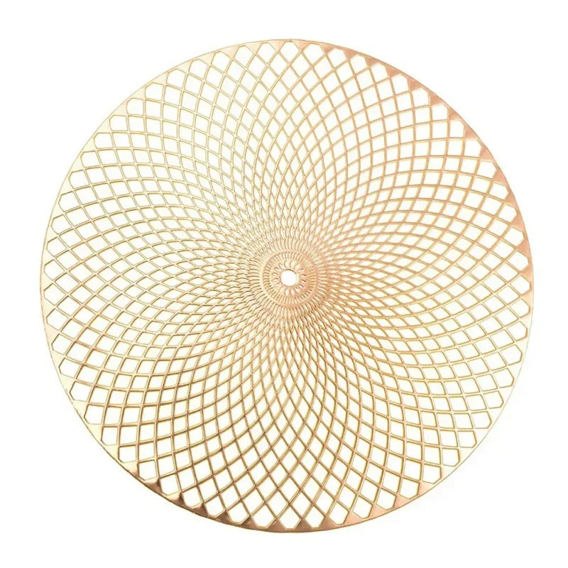 Set de table rond en pvc