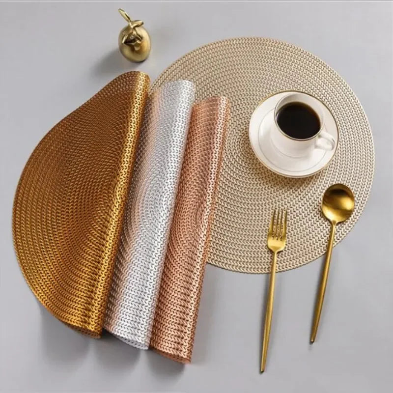 Set de table rond en pvc