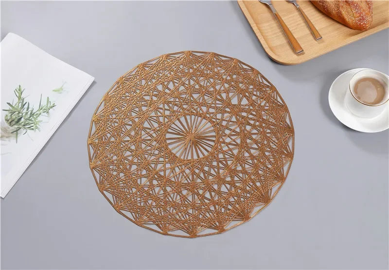 Set de table rond en pvc