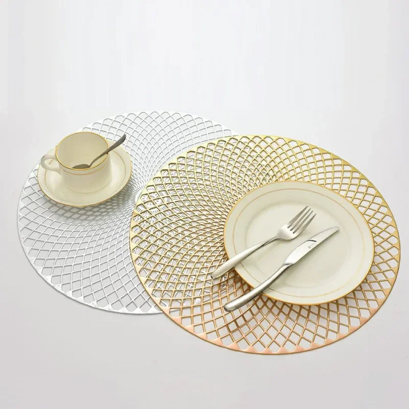 Set de table rond en pvc