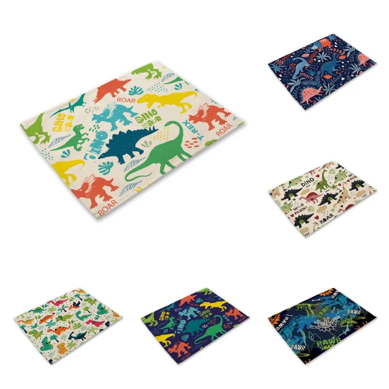 Set de table enfant | Dino dessin