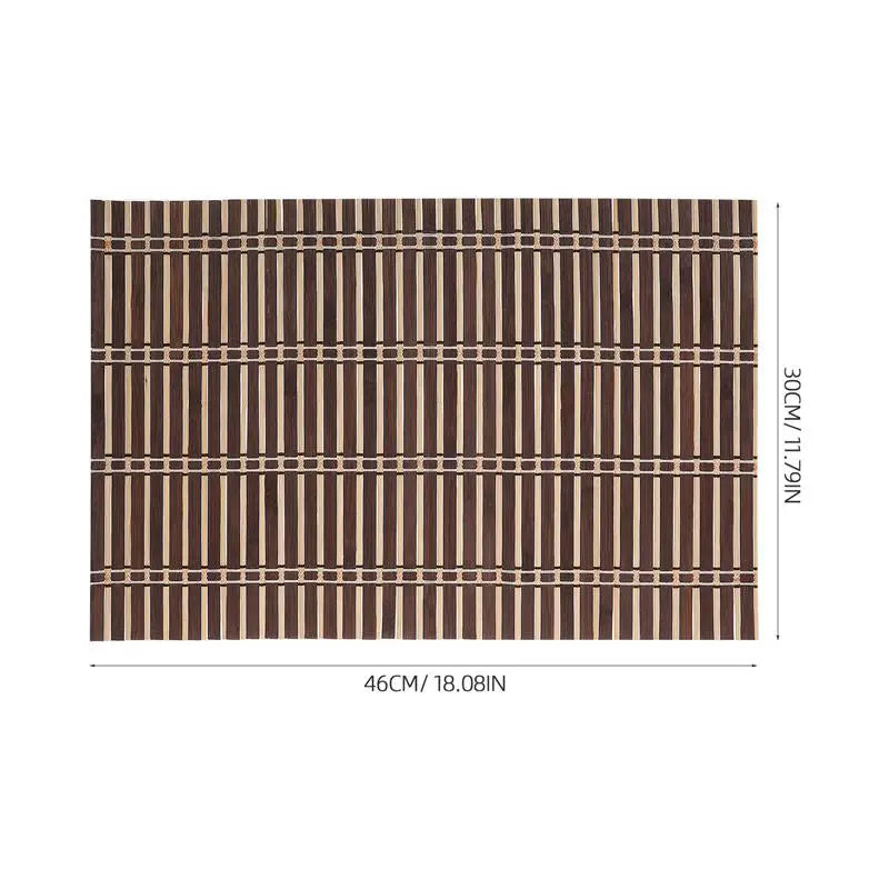 Set de table bambou rectangulaire | Style Japonais