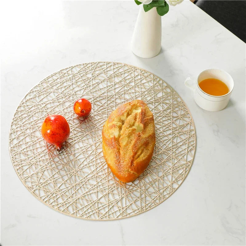 Set de table rond en pvc