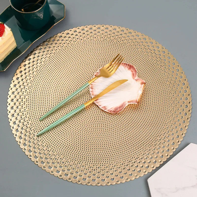 Set de table rond en pvc