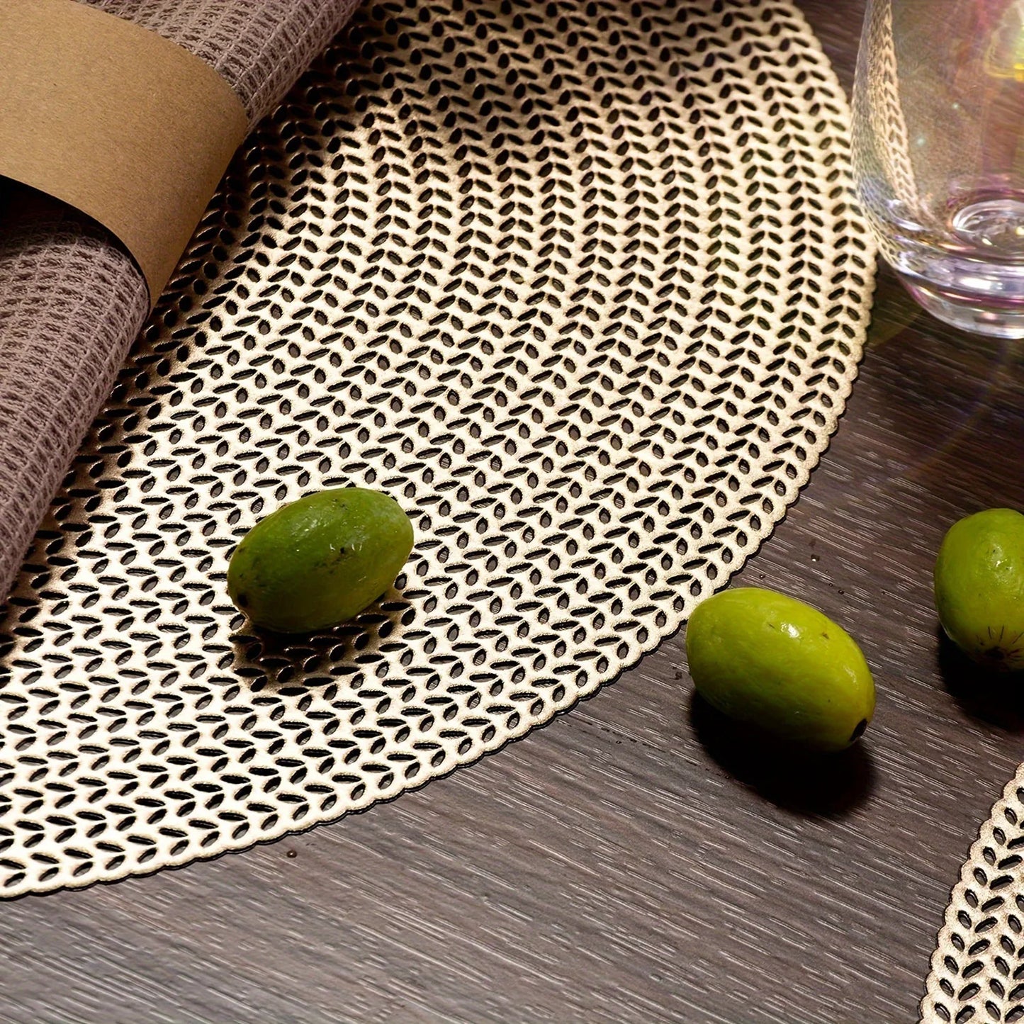 Set de table pvc rond