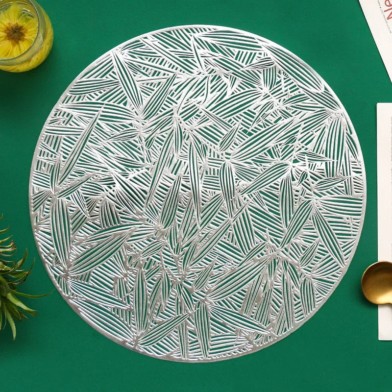 Set de table rond en pvc