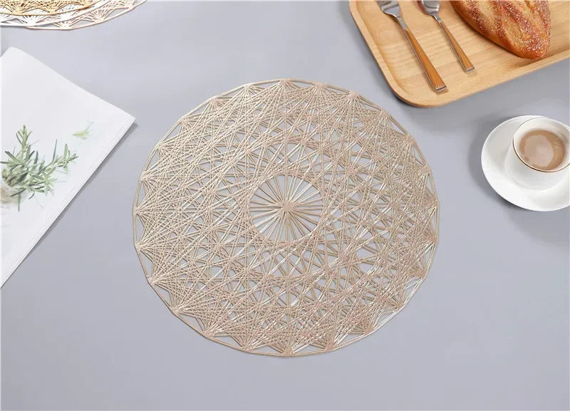 Set de table rond en pvc