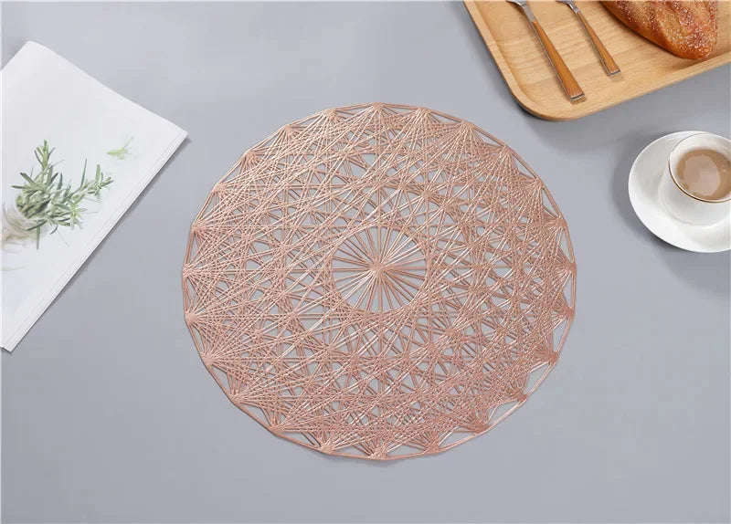 Set de table rond en pvc