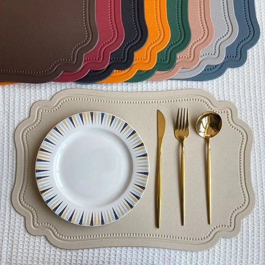 Set de table faux cuir