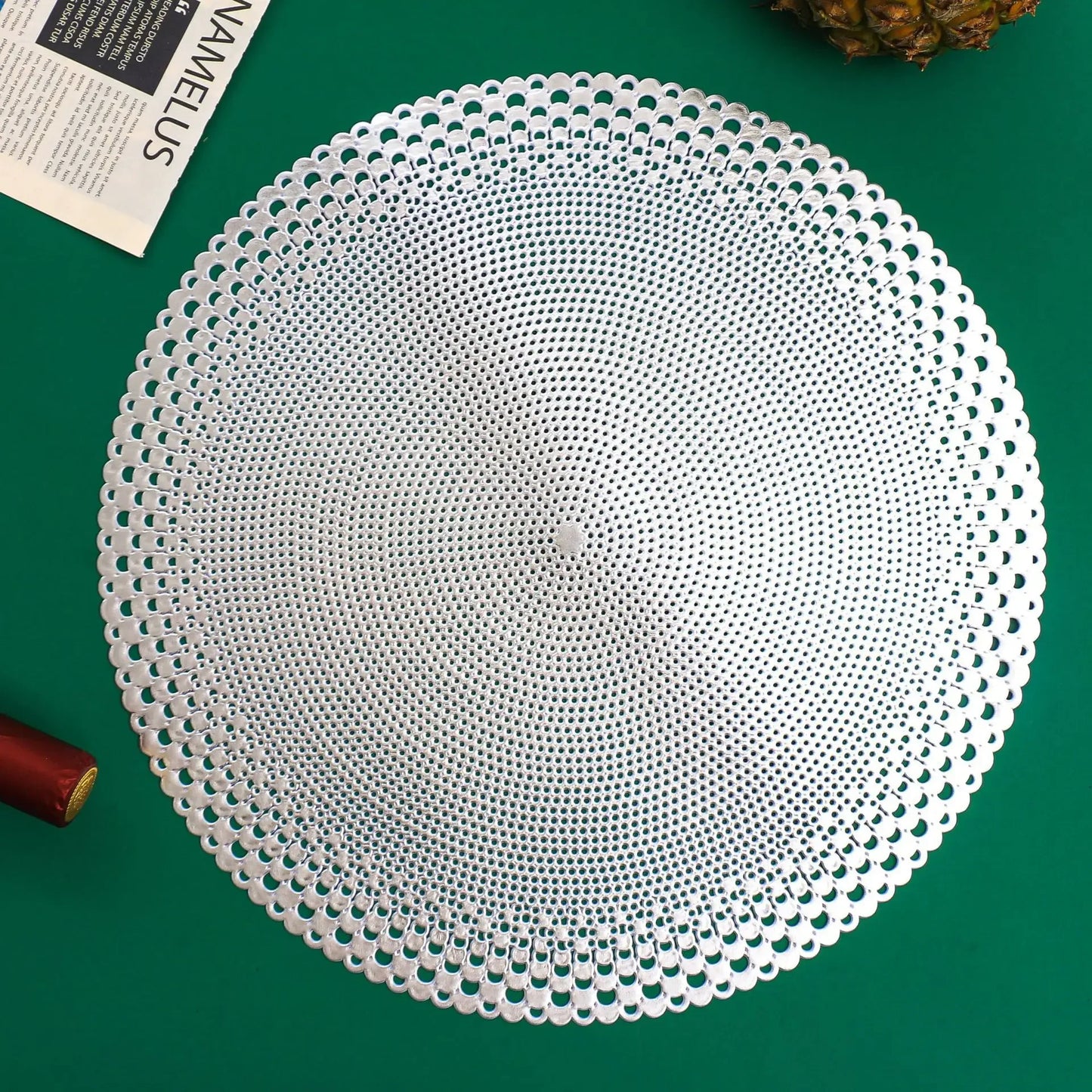 Set de table rond en pvc
