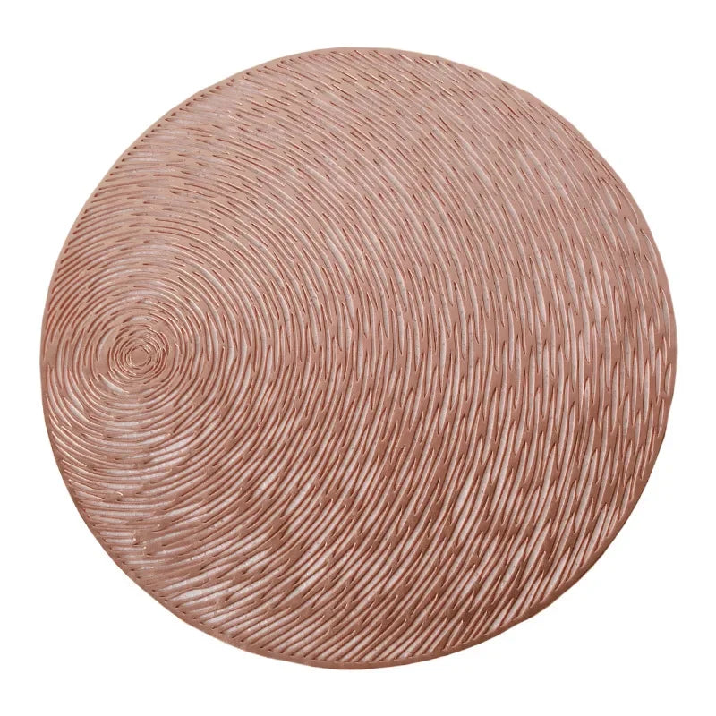 Set de table rond en pvc