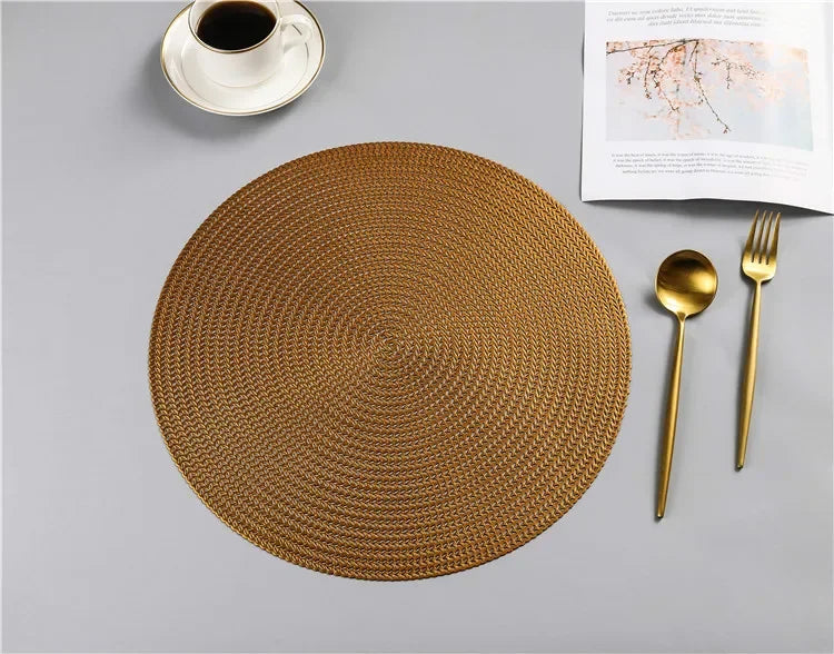 Set de table rond en pvc