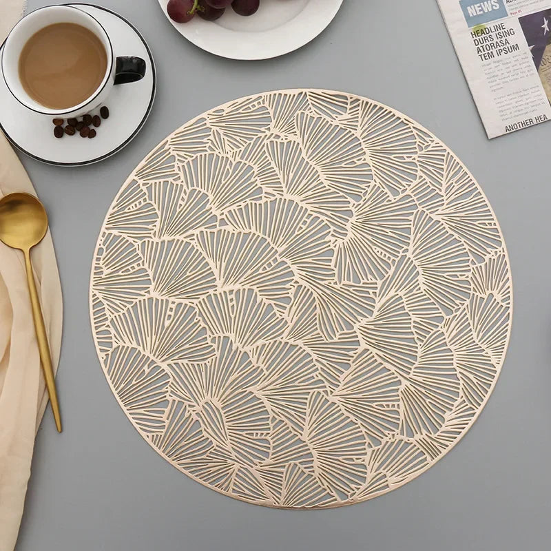 Set de table rond en pvc
