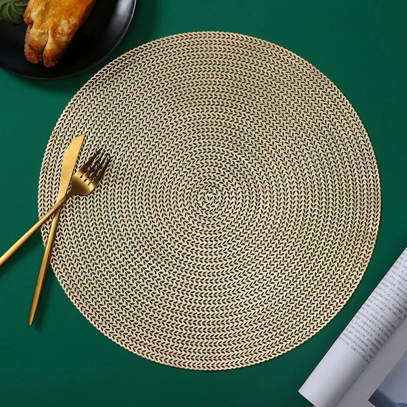 Set de table rond en pvc