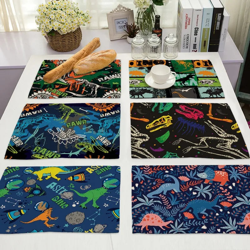 Set de table enfant | Dino dessin