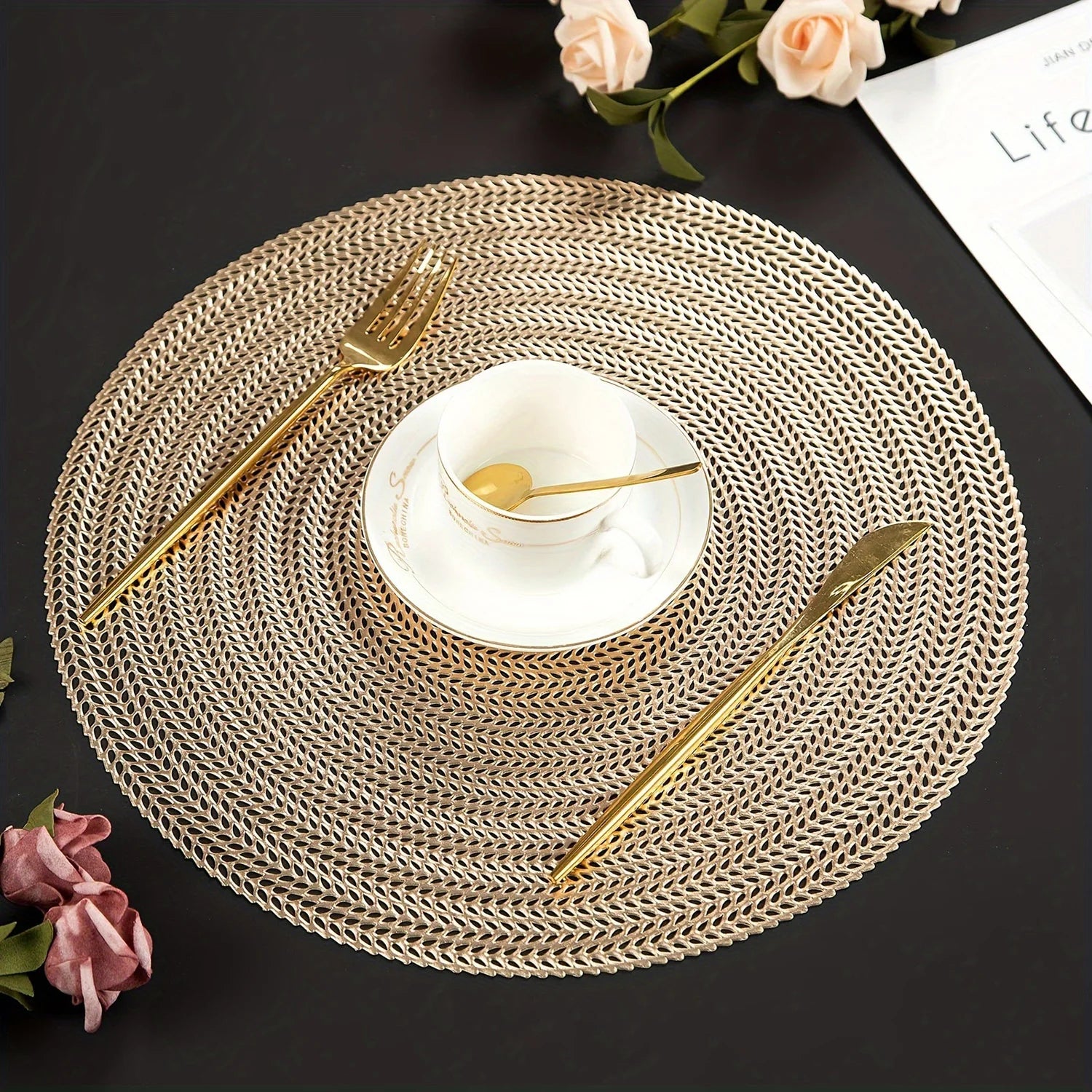 Set de table pvc rond