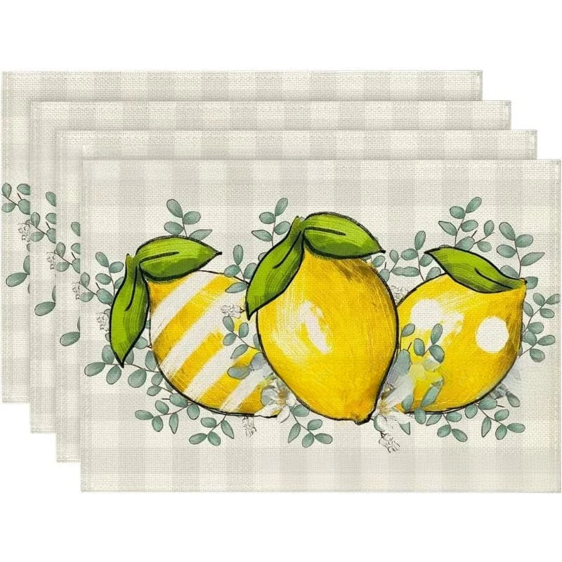 Set de table lavable Trois nains de jardin