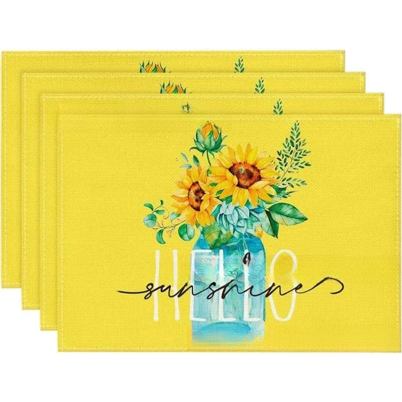 Set de table tissu lavable Sunshine