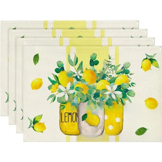 Set de table lavable Été