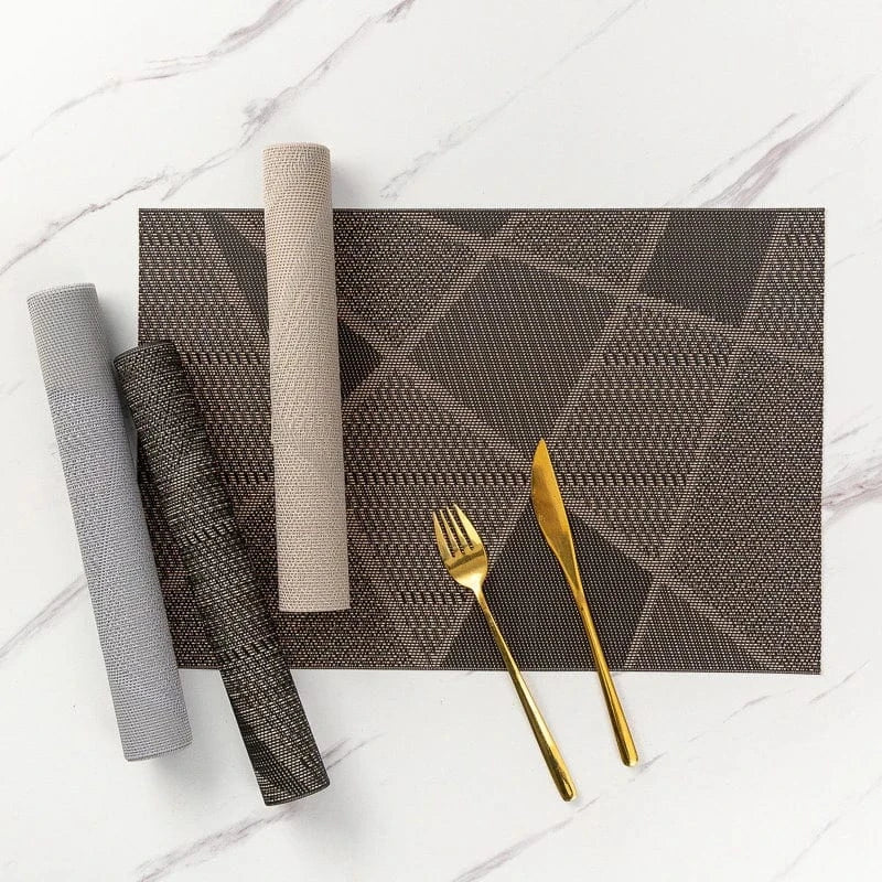 Grand set de table plastique | Moderne europe | Joli Set de Table