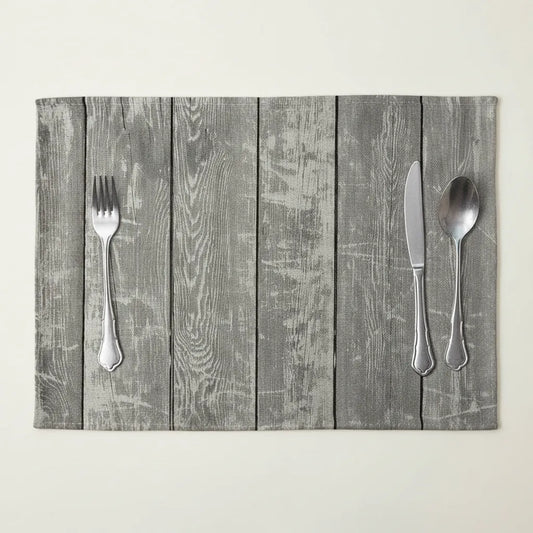 Set de table bois design | Gris