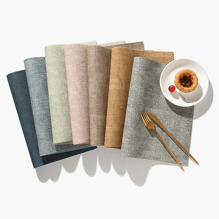 Set de table cuir lavable | Imitation | Joli Set de Table