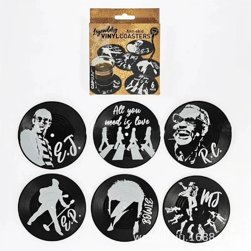 Set de table disque vinyle | Retro | Joli Set de Table