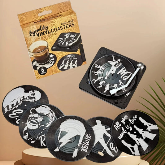Set de table disque vinyle | Retro | Joli Set de Table