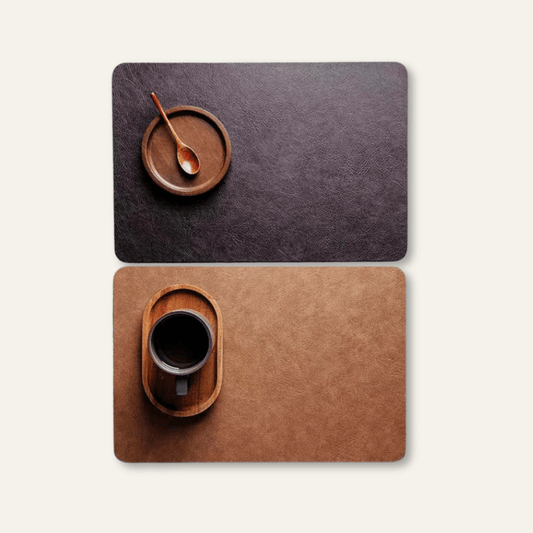 Set de table en cuir | Style classique | Joli Set de Table