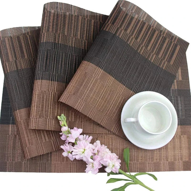 Set de table en plastique | Rayures | Joli Set de Table