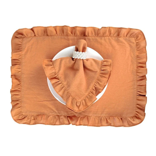 Set de table en tissu lavable | Élégant | Joli Set de Table