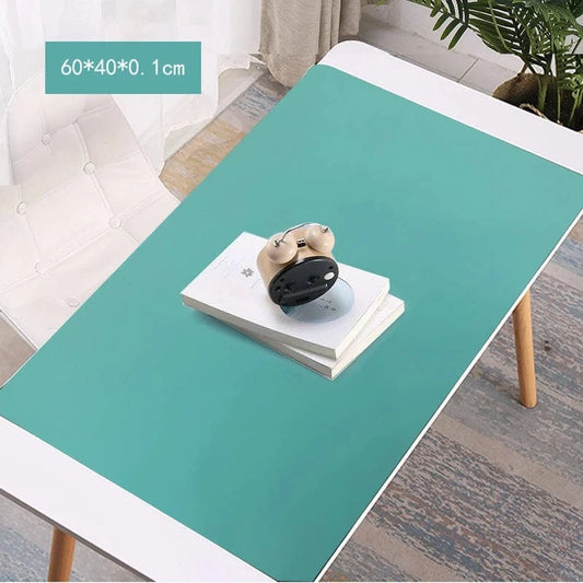 Set de table enfant silicone | Grand format | Joli Set de Table 60x40cm vert / 1Pcs