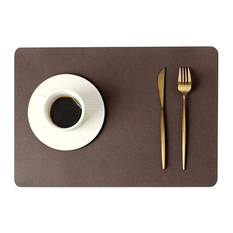 Set de table plastique lisse | Hôtel | Joli Set de Table Café / 43x30cm(1Pc)