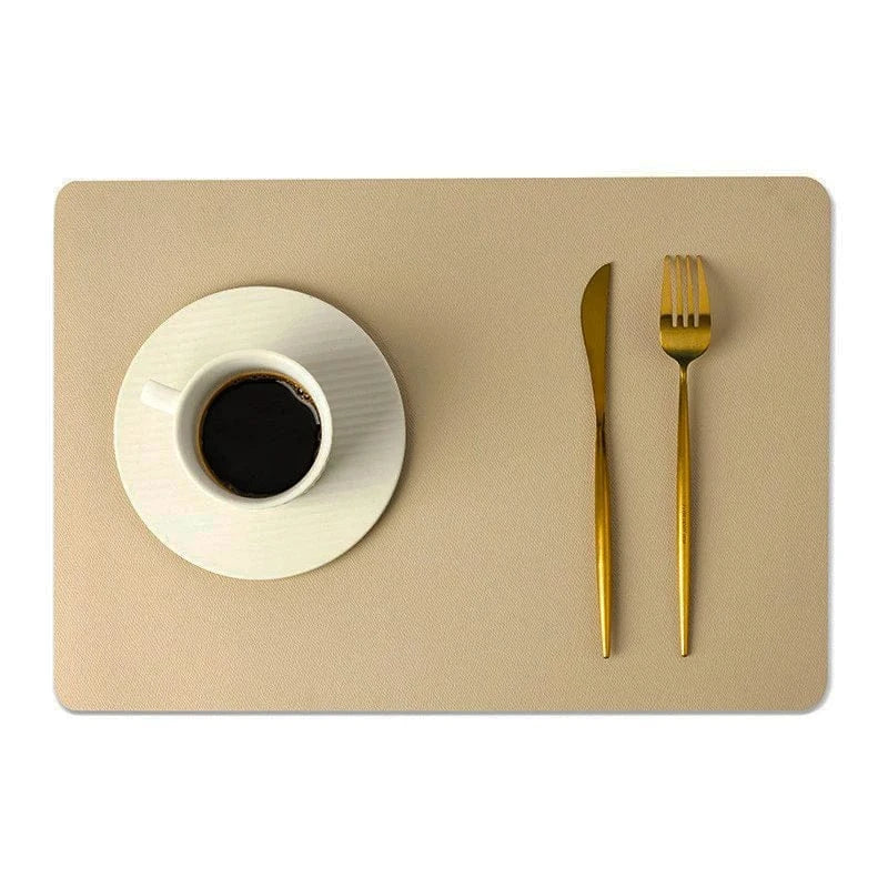 Set de table plastique lisse | Hôtel | Joli Set de Table Abricot / 43x30cm(1Pc)
