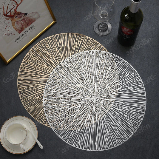 Set de table plastique rond | Joli Set de Table