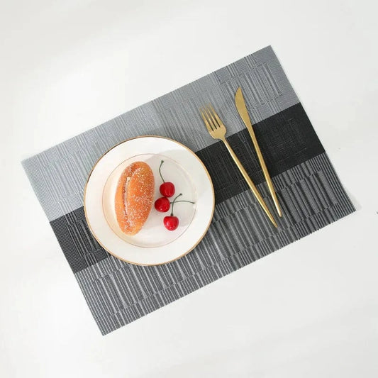 Set de table pvc design | Moderne maison | Joli Set de Table Zj-cd018-04 / 6pcs