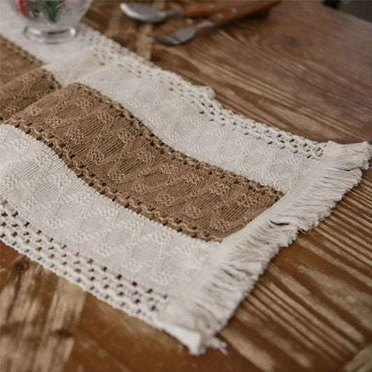 Set de table rectangulaire au crochet | Simple | Joli Set de Table 1 / 30X50cm 1pc