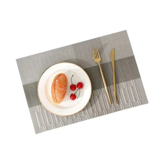 Set de table rectangulaire lavable | Déco moderne | Joli Set de Table Zj-cd018-05 / 6pcs