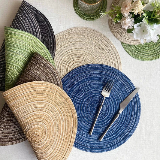 Set de table rond antiderapant | Joli Set de Table